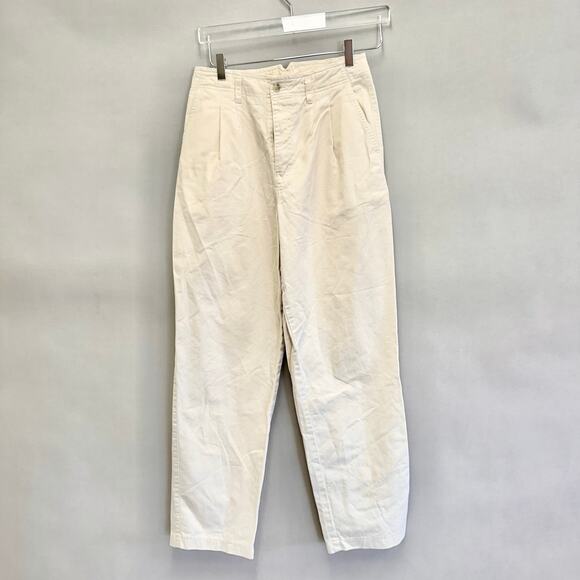 Vintage 90s Westbound khaki high waist chino Size 10 straight leg pleated - Picture 12 of 13